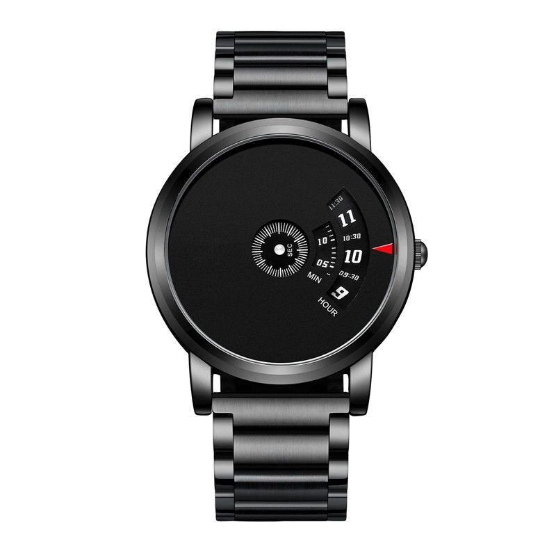 Montre avec Bracelet en Acier Maille Milanaise – Un Look Inimitable