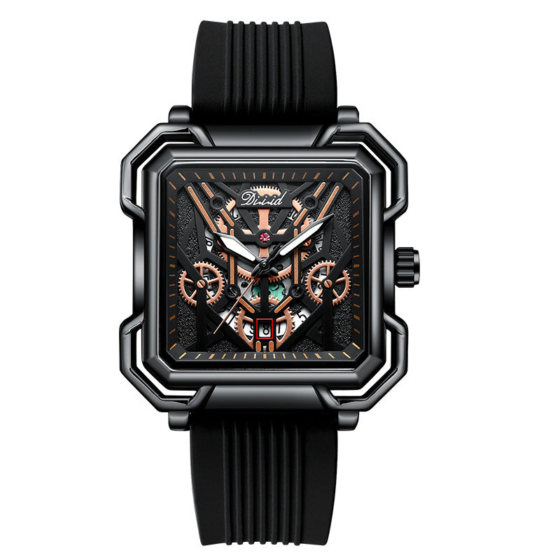 Montre Carrée Homme Blxck France – Élégance et Design Géométrique