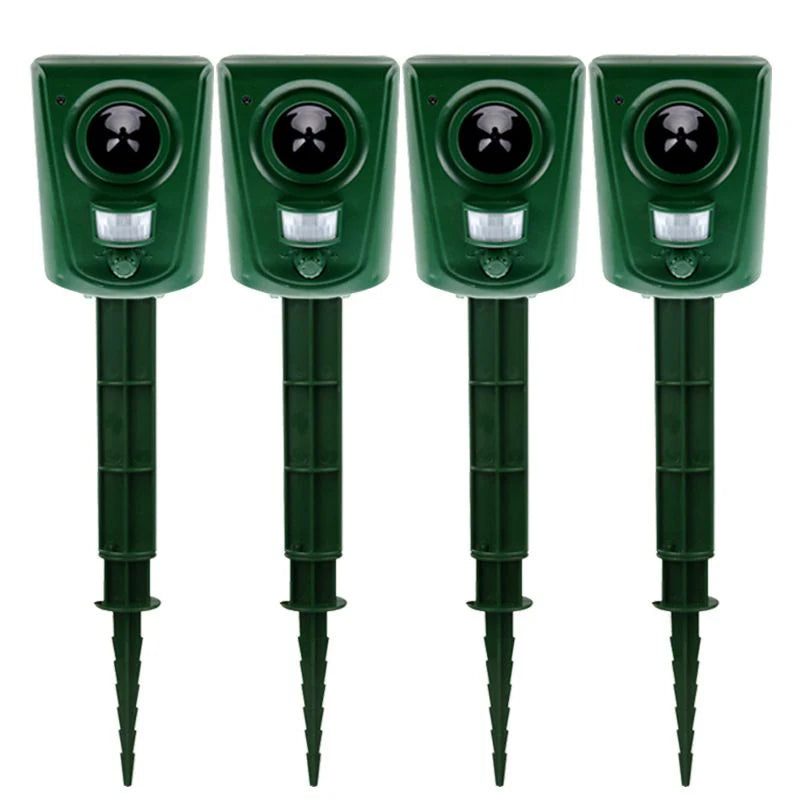 Répulsif Ultrason Extérieur Multi-Animaux pour Jardin