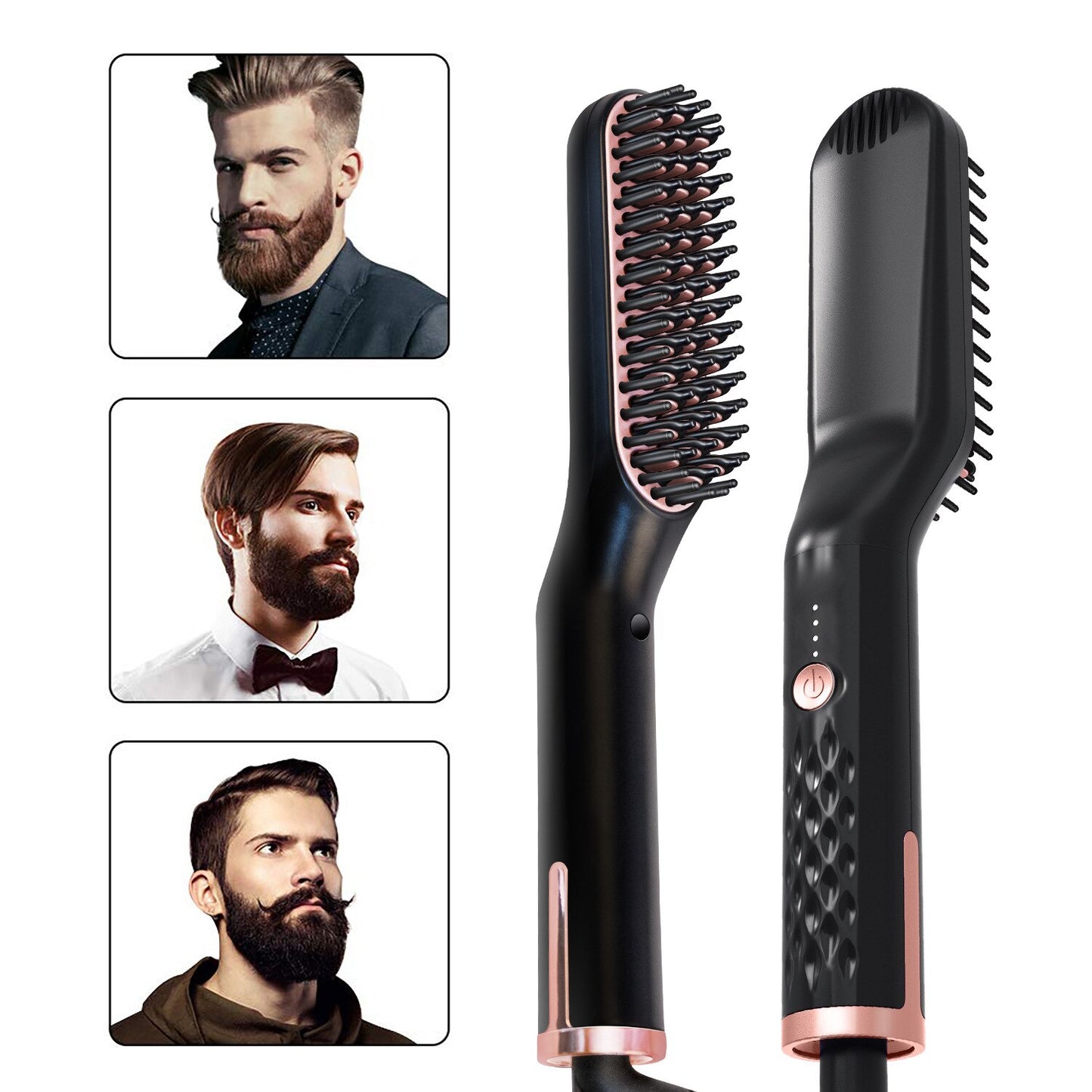 Brosse À Lisser Multifonctionnelle 3 en 1 Pour Homme