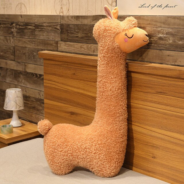 ItsmeAlpaga - oreiller ergonomique alpaga XXL - Peluche géante alpaga - Blxck France
