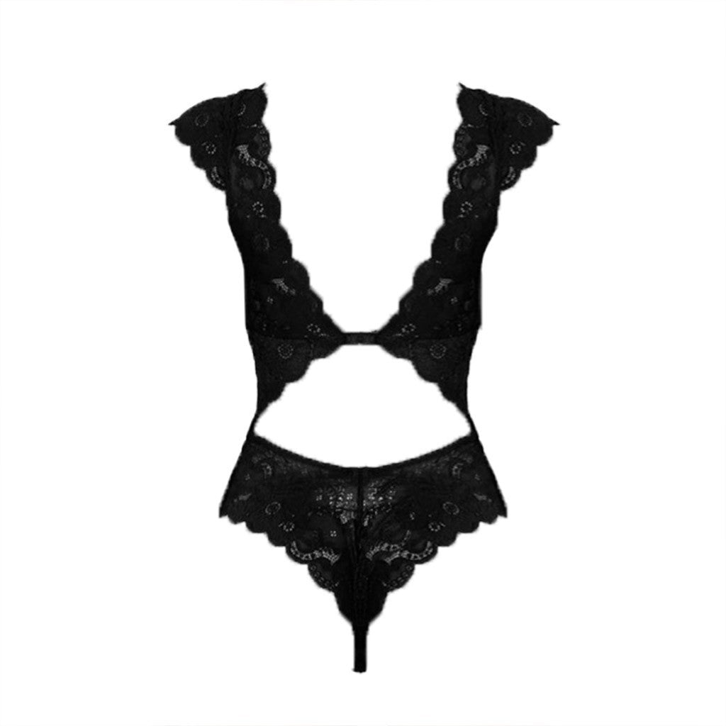 Body dentelle floral