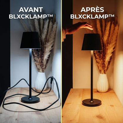 BLXCKLAMP™ | L’éclairage sans fil élégant, partout où vous en avez besoin