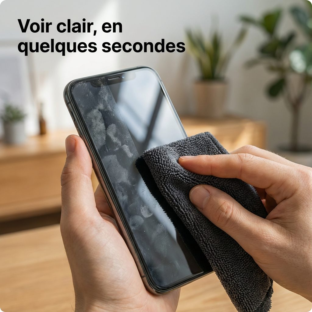 BLXCKCLEAN™ Wipe | Des écrans et lunettes nets, en un seul geste