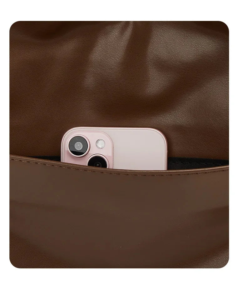 Sac à Main en Cuir Élégant et Minimaliste