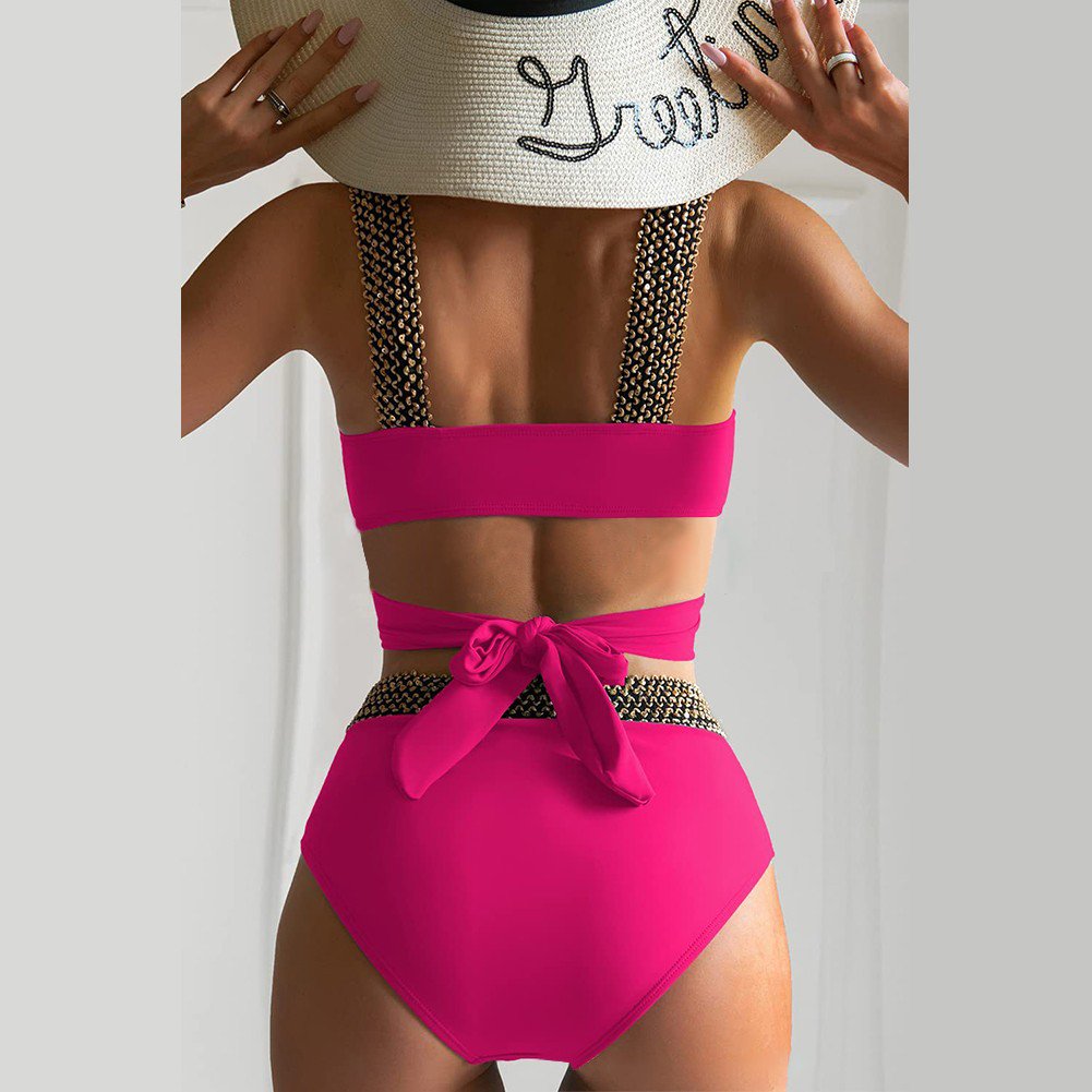 Maillot de bain taille haute