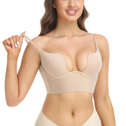 Soutien-gorge à col en U