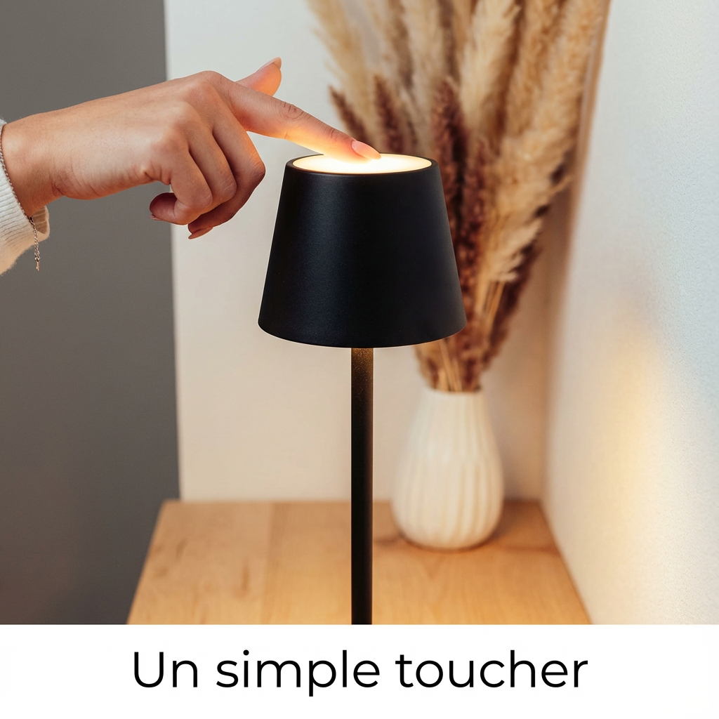 BLXCKLAMP™ | L’éclairage sans fil élégant, partout où vous en avez besoin