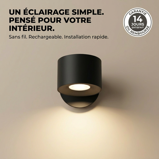 BLXCKLUME™ Murale LED | Éclairage élégant, sans câbles ni perçage