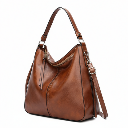 Sac Cabas Effet Cuir Vintage