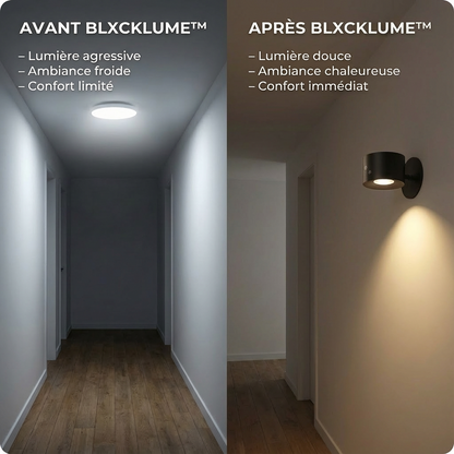 BLXCKLUME™ Murale LED | Éclairage élégant, sans câbles ni perçage