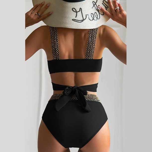 Maillot de bain taille haute