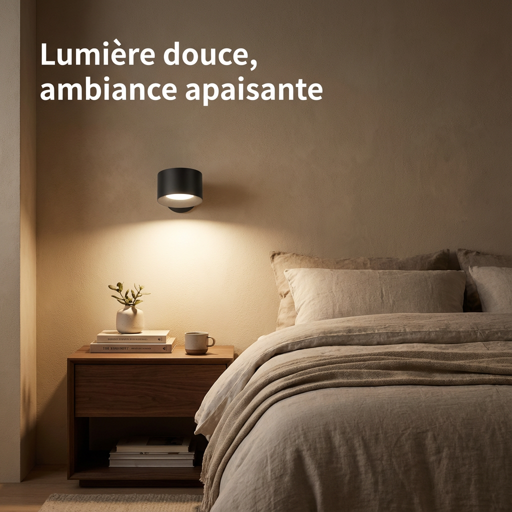 BLXCKLUME™ Murale LED | Éclairage élégant, sans câbles ni perçage