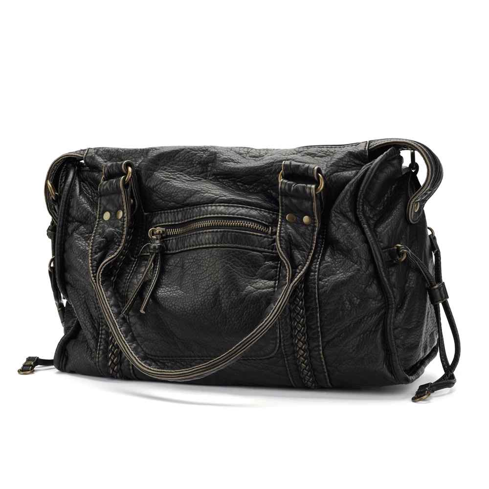 Sac à Main Femme en Cuir Vintage pour les Cours - LUNA