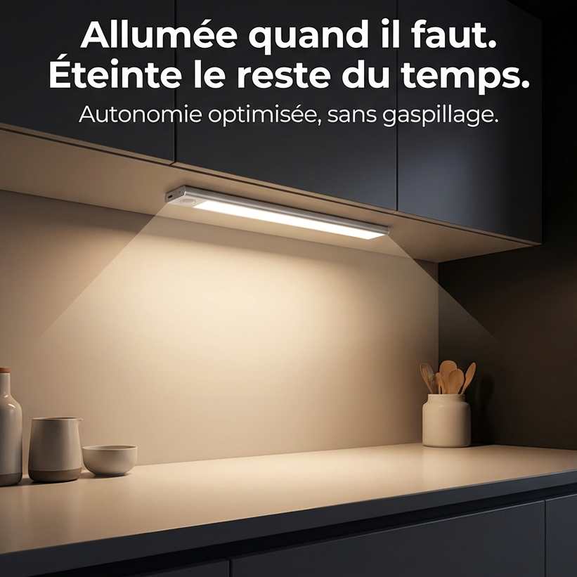 BLXCKLIGHT™ | L’éclairage intelligent qui s’active quand vous en avez besoin