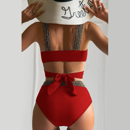 Maillot de bain taille haute