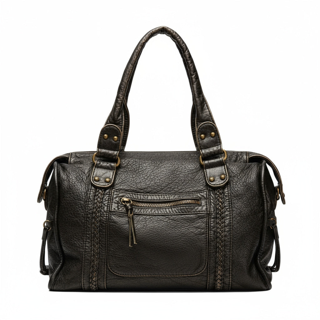 Sac à Main Femme en Cuir Vintage pour les Cours - LUNA