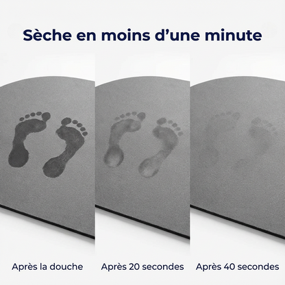 BLXCKMAT™ | Le tapis de bain qui sèche vos pieds en quelques secondes