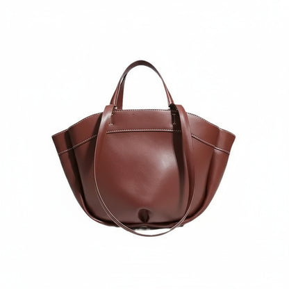 Sac Cabas Femme en Cuir Double Anses