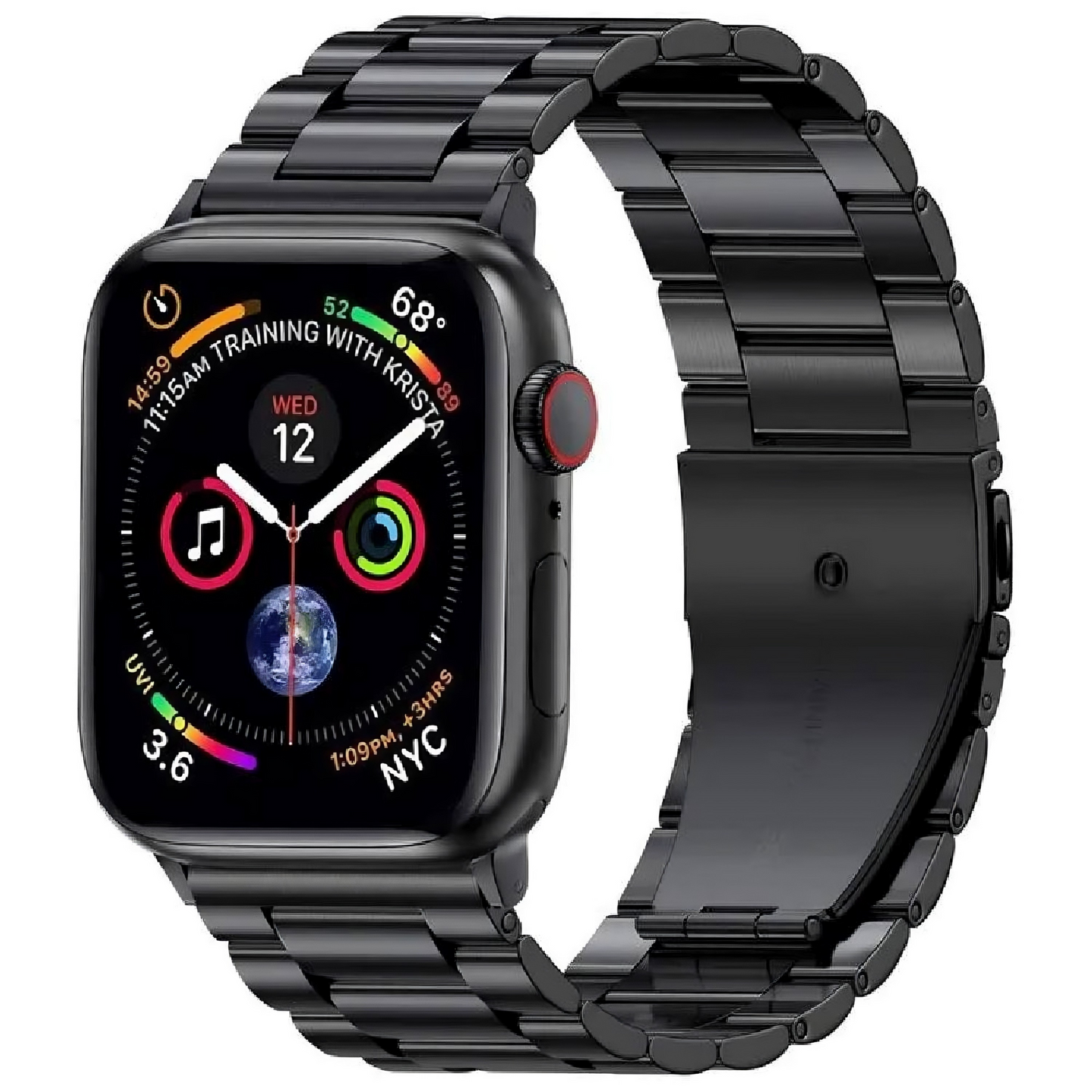 Apple watch bracelet acier inoxydable