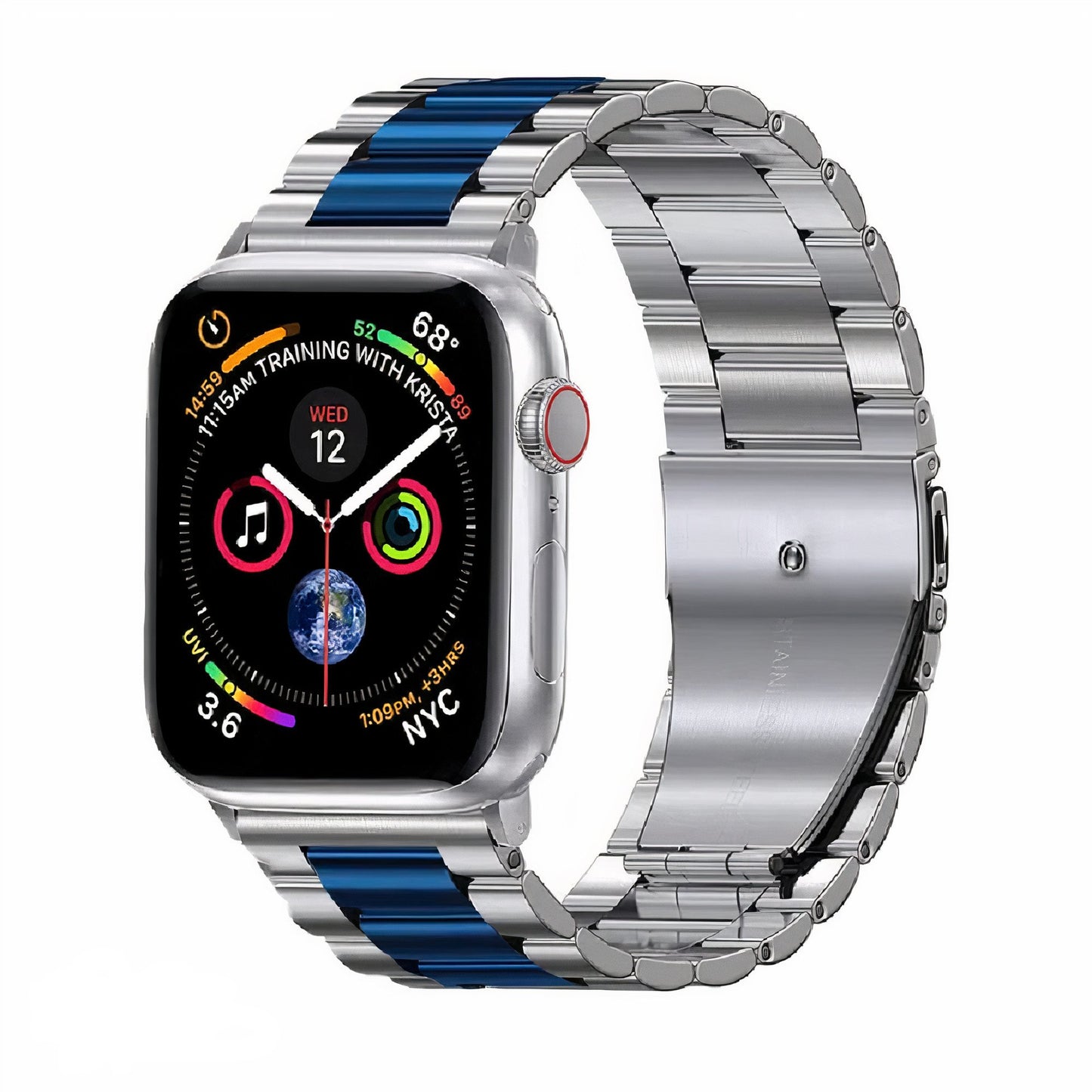 Apple watch bracelet acier inoxydable