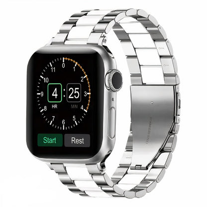 Bracelet en Acier Inoxydable pour Apple Watch – Résistant et Élégant