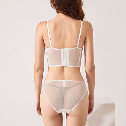 soutien-gorge en dentelle brodée