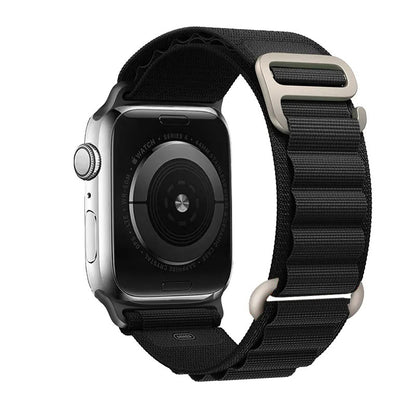 Bracelet en Nylon Tissé pour Apple Watch – Souple et Respirant