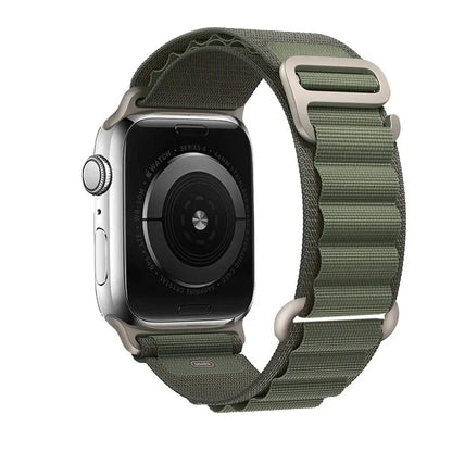 Bracelet en Nylon Tissé pour Apple Watch – Souple et Respirant