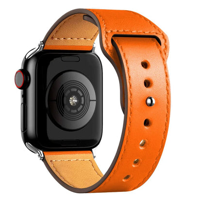 Bracelet en Cuir pour Apple Watch – Élégance Intemporelle