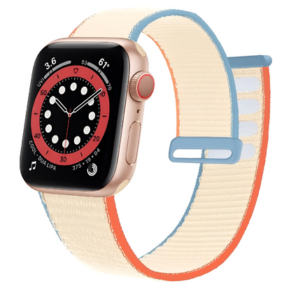 Bracelet en Nylon pour Apple Watch – Idéal pour un Mode de Vie Actif
