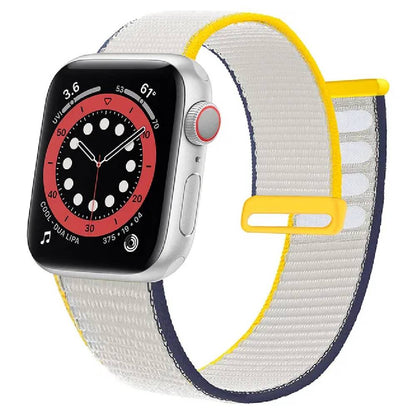 Bracelet en Nylon pour Apple Watch – Idéal pour un Mode de Vie Actif