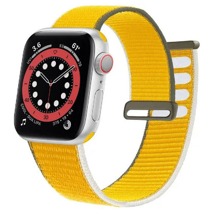 Bracelet en Nylon pour Apple Watch – Idéal pour un Mode de Vie Actif