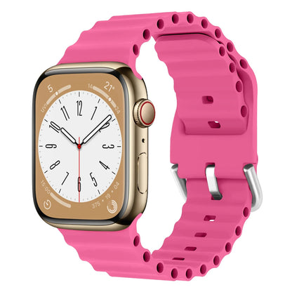 Bracelet en Silicone Sport pour Apple Watch – Étanche et Ergonomique