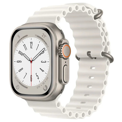 Bracelet en Silicone Sport pour Apple Watch – Étanche et Ergonomique