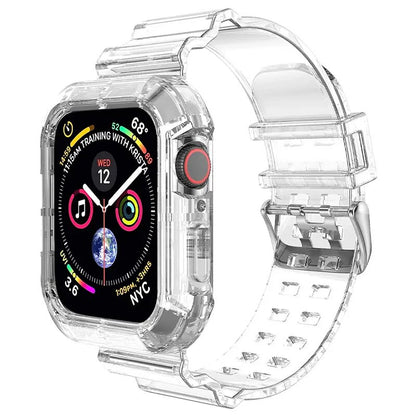 Bracelet Transparent pour Apple Watch – Minimaliste et Moderne