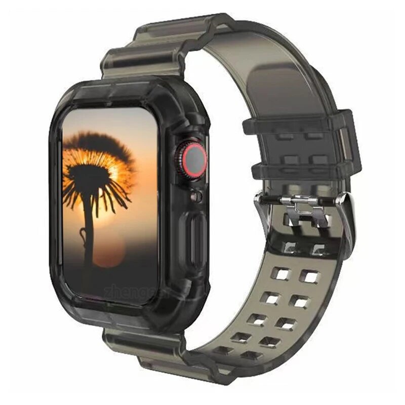 Bracelet transparent pour apple watch