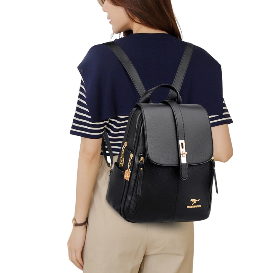 sac à dos cuir  tendance