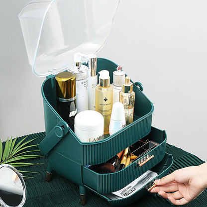 Boîte de rangement de maquillage