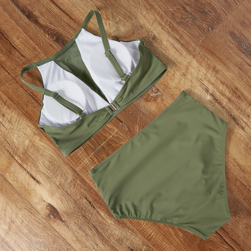 Maillot de bain taille haute