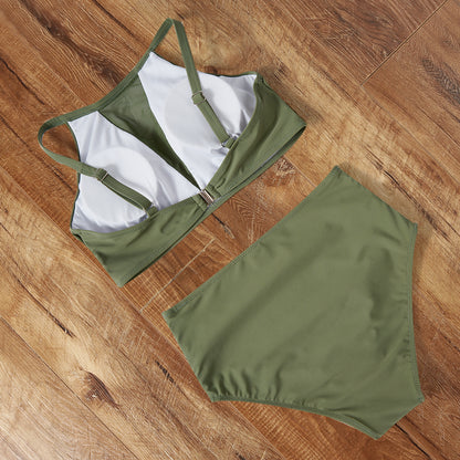 Maillot de bain taille haute