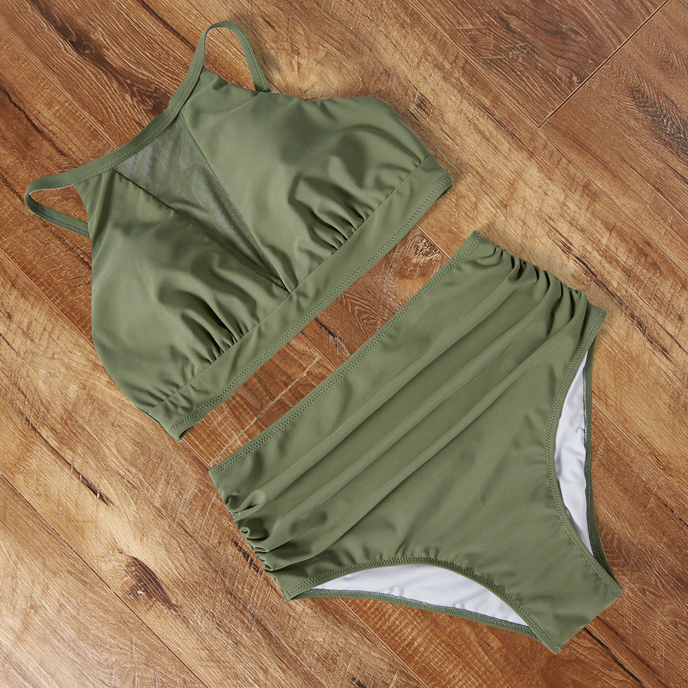 Maillot de bain taille haute