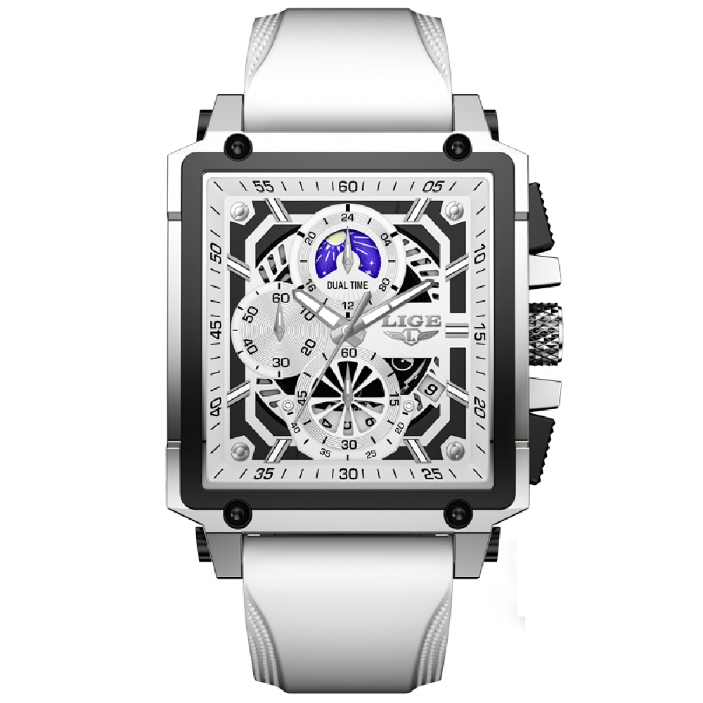 Montre squelette homme