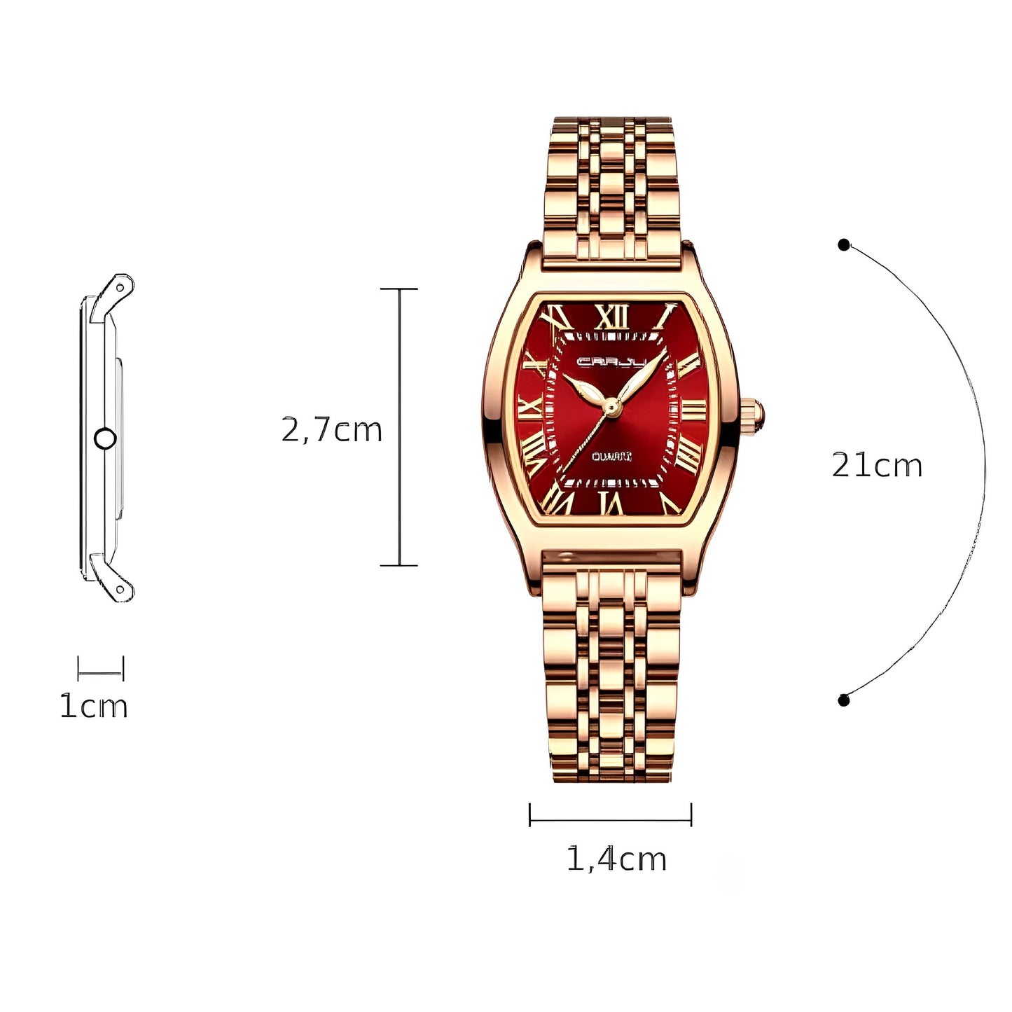 Montre de luxe en Acier pour Femme