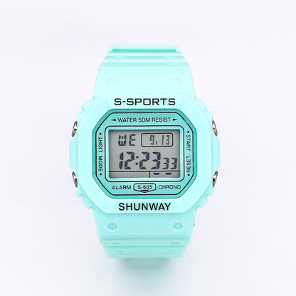 Montre Enfants Digitale – Un Design Ludique et Facile à Lire