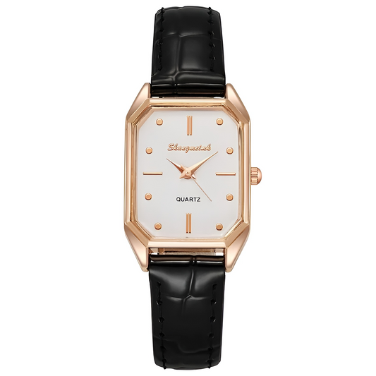 Montre femme cuir vintage