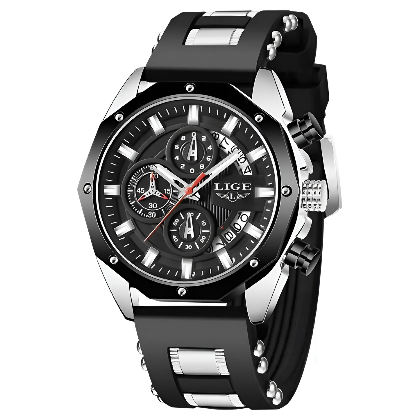 Montre homme silicone