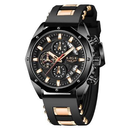 Montre Homme en Silicone – Confort et Résistance pour le Quotidien