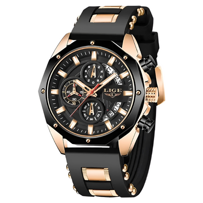 Montre Homme en Silicone – Confort et Résistance pour le Quotidien