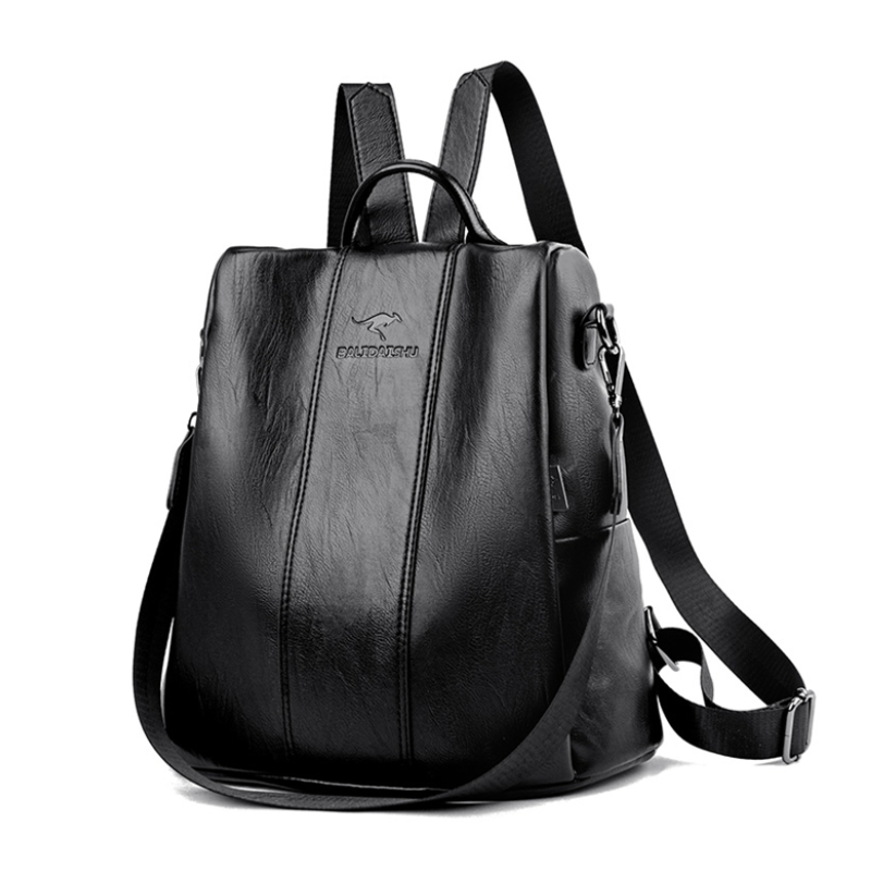 Sac à dos en cuir Anti-vol